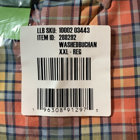 New in Packaging: L.L. Bean Shirt Men Reg XXL - Picture 3 of 10